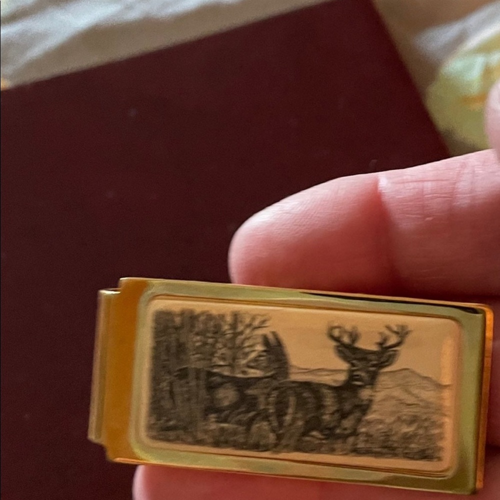 Money Clip / Deer / brand NEW